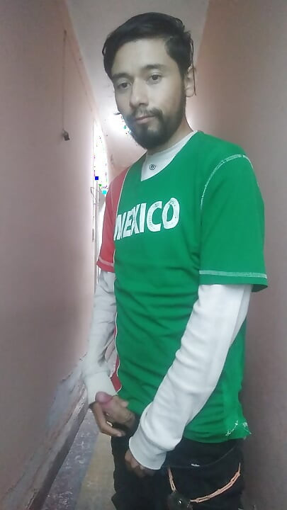 He recorded me with my Mexican national team jersey