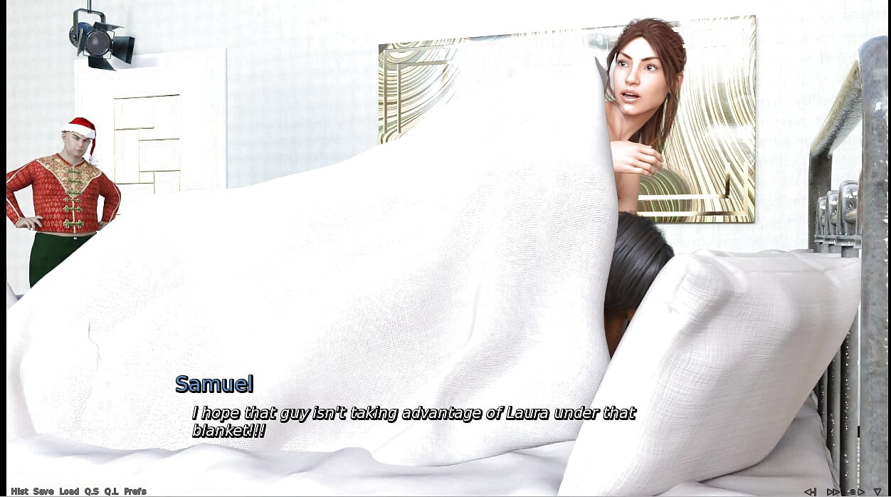 Laura Lustful secret christmas 2023 Filiming a sex movie