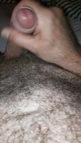 Solo wank & double cum.