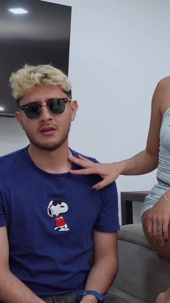 Iconic moment from "I accidentally fucked my best friend's blind stepbrother"