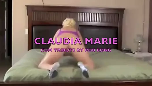 Claudia Marie büyük göğüslere boşalıyor