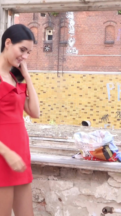 GERMAN SCOUT - HOT TOURIST GIRL TALKED INTO PUBLIC SEX IN BERLIN | Clip 1