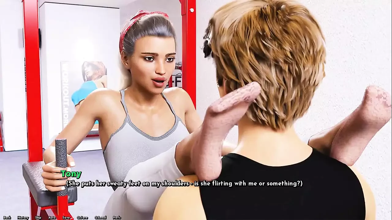 Welcome to free will: gym work and outside with a sexy girl ep 9,10