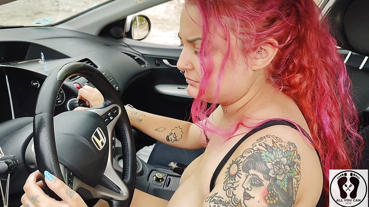 Desperate Woman in Trouble with Her Car Female Desperation