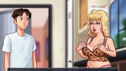 Yaz mevsimi efsanesinde kız arkadaşım üvey annem Crystal ile tüm xxx sahneleri