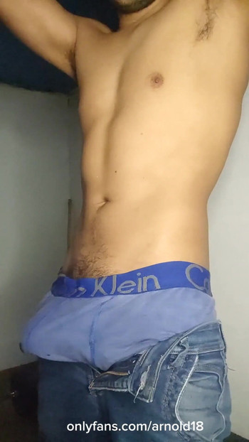 Unforgettable moment from "playing with my bulge in underwear and masturbating until I moan"