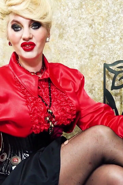 Halloween Red Lipstick Kisses