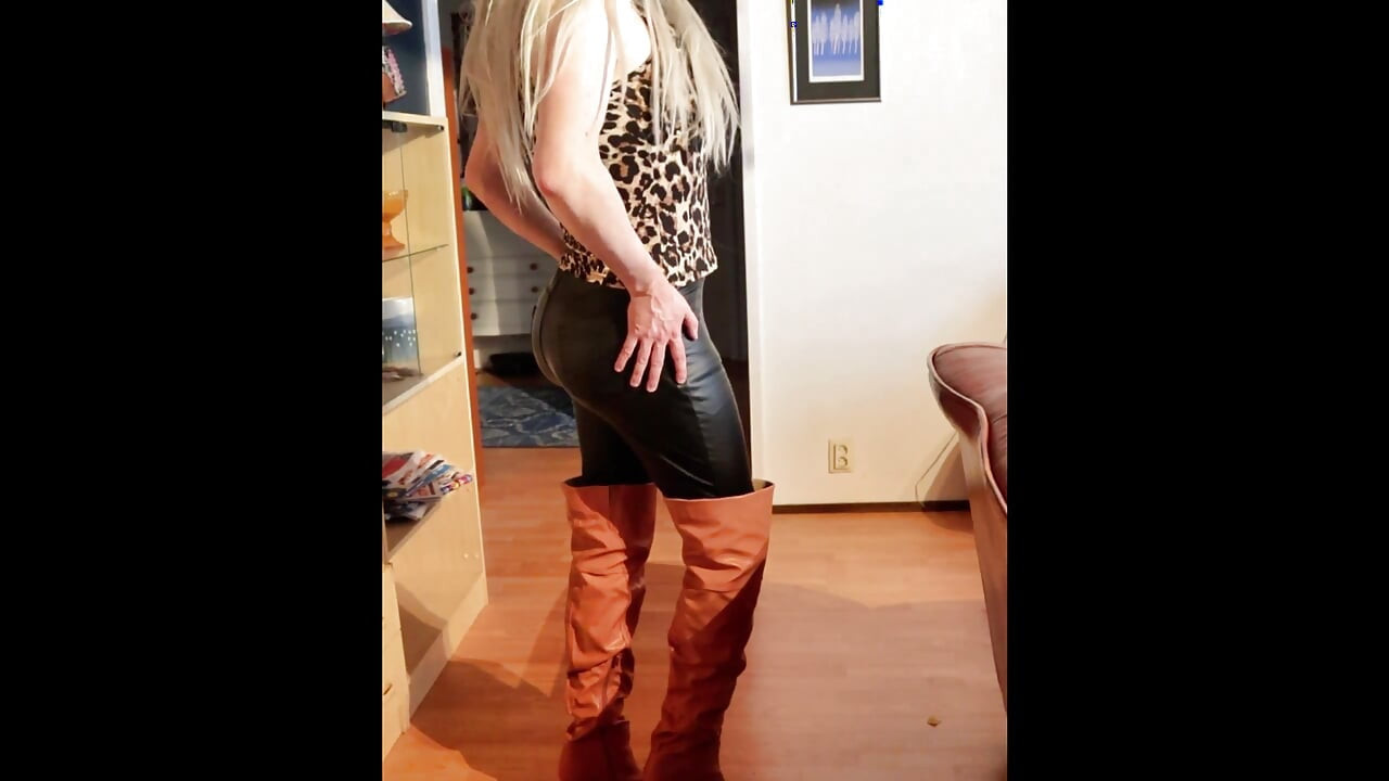 Sexy walking and posing