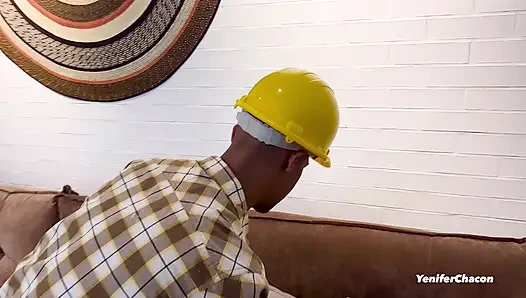 Carpenter Catches Me Doing Live Broadcast and I Fuck Him