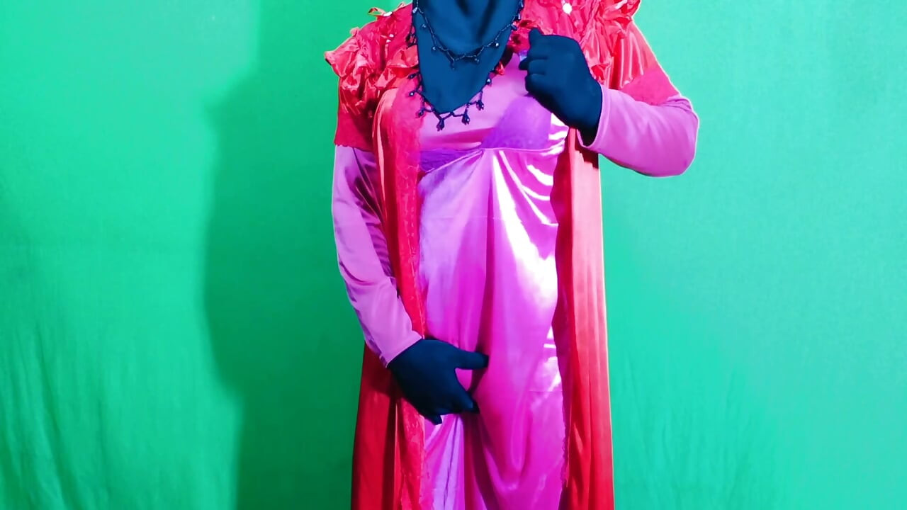 Romantisches Video einer schönen lokalen Hausfrau