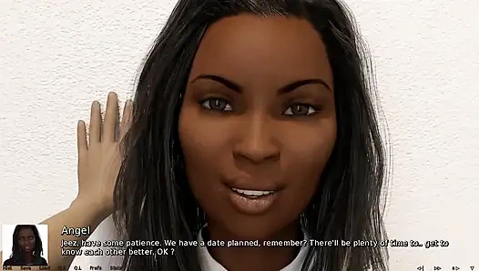 Where the heart is: ebony girl pussy fingering and unexpected date ep 69