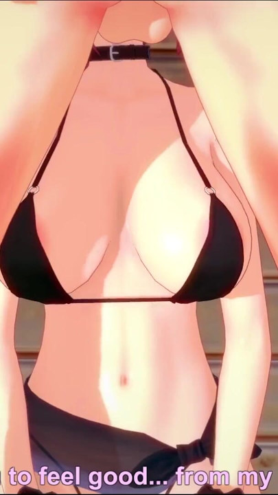 Makima blowjob on the beach - chainsaw man | Clip 1