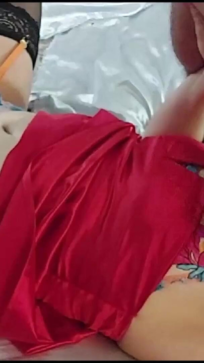 2407ss1(01) - French Amateur Slut, Clothed Sex, Satin Lingerie, Deepthroat, Rimming, Doggystyle, Closeup, Dirty Talk, POV | Clip 1