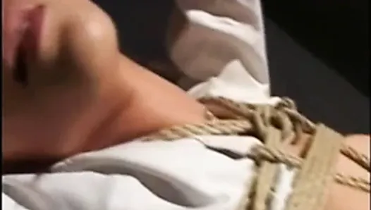 Shibari Tied With Ropes Asian