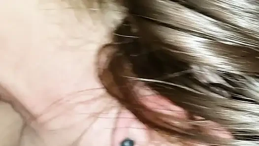 Sexy Slut Gives Sloppy Blowjob