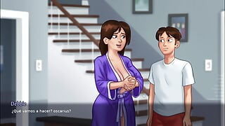 Comfort to My Stepmom - Summertime Saga