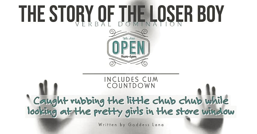 AUDIO ONLY - The loser boy with the little chub chub meets the super cute cruel girls at the store