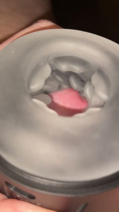 new toy for my little foreskin cock | Clip 1