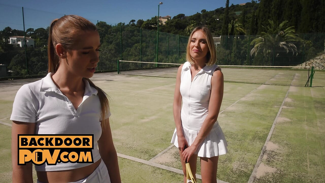 Alexis Crystal and Angelika Grays Share Cock After Tennis