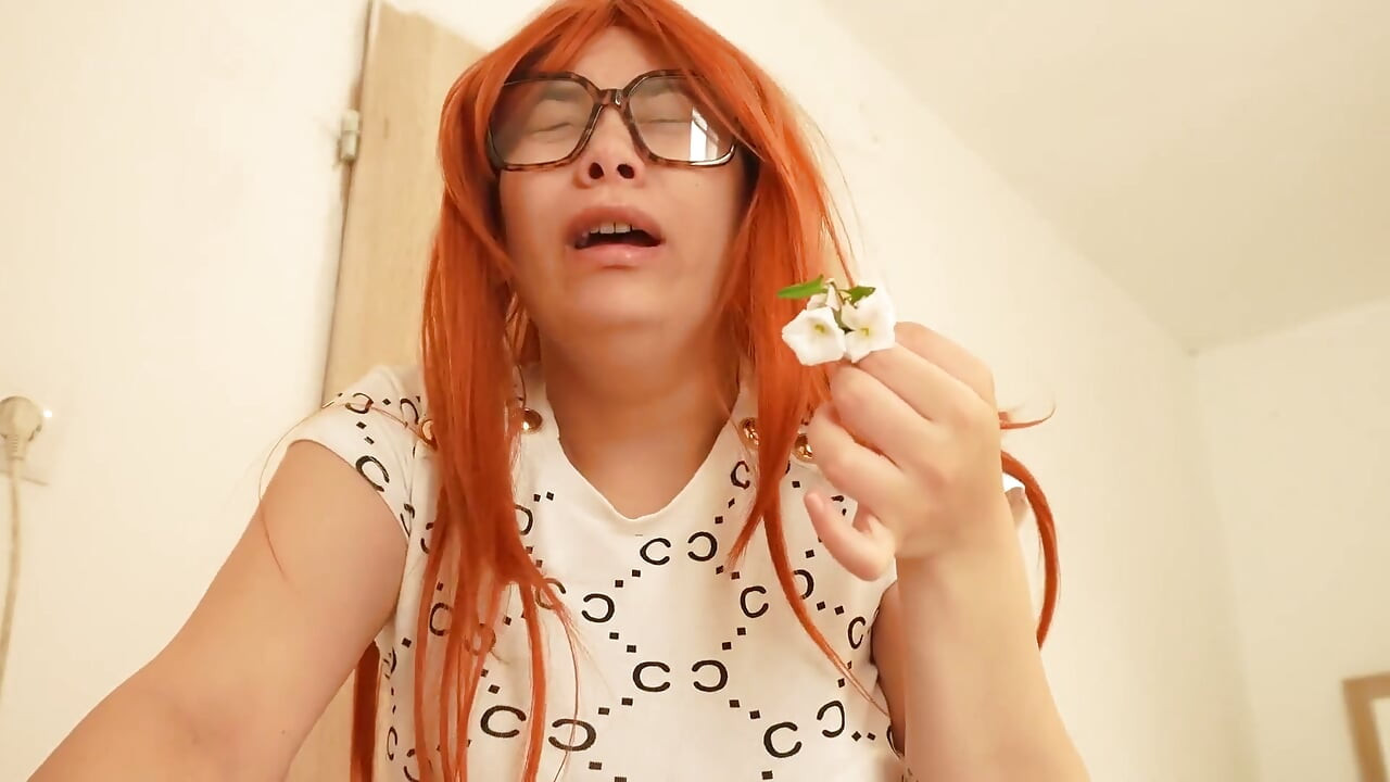 Sneezing Blonde Cant Stop After Smelling Flowers