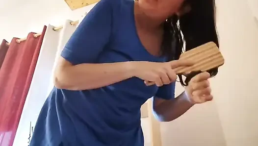 Puting keras penuh susu
