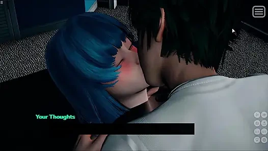 Japanese Petite Stepsister Riding Hiro Big Cock In Her Tight Pussy