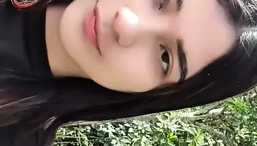 Oh look at it before they erase it Colombian masturbates outdoors