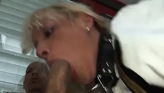 Blonde MILF Ass Stretched Wide Overflowing Cum Dripping Sloppy
