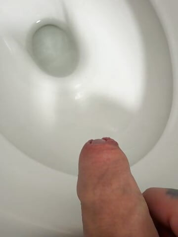 Just piss slowly