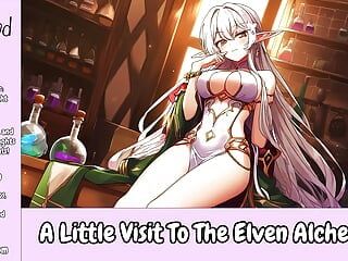Een klein bezoek aan de Elven Alchemist - erotische audio voor heren