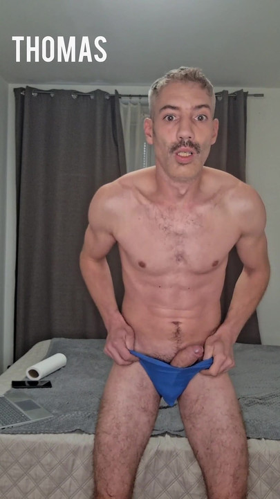 ハンズフリーでカム、毛深い少年