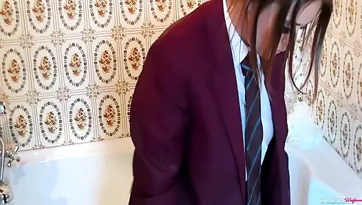 Emma Green ile banyo zamanı