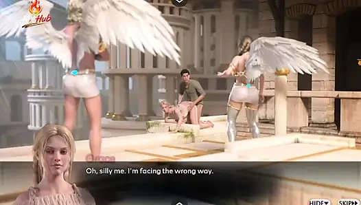 Symphony of the Serpent Ethan and Grace fucking In heaven cute couple fucking animation video