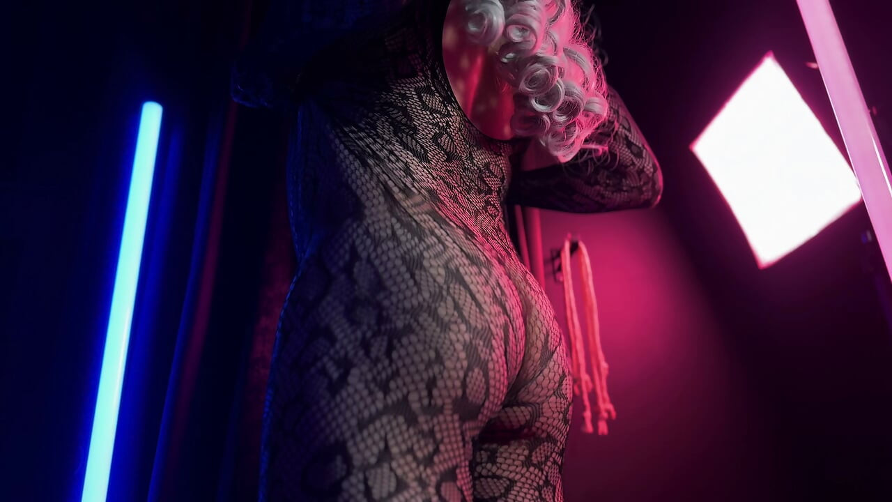 super hot femboy shows off bubble butt while setting up for video shoot (cute femboy)