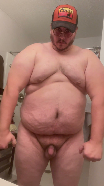 Heavy Trucker Bubba Burly Chub Strips Nude & Pounds Out A Heavy Load | Clip 1