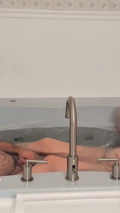 Captivating moment from "Aftercare (Softcore) - Romantic Couple Bath and Massage"