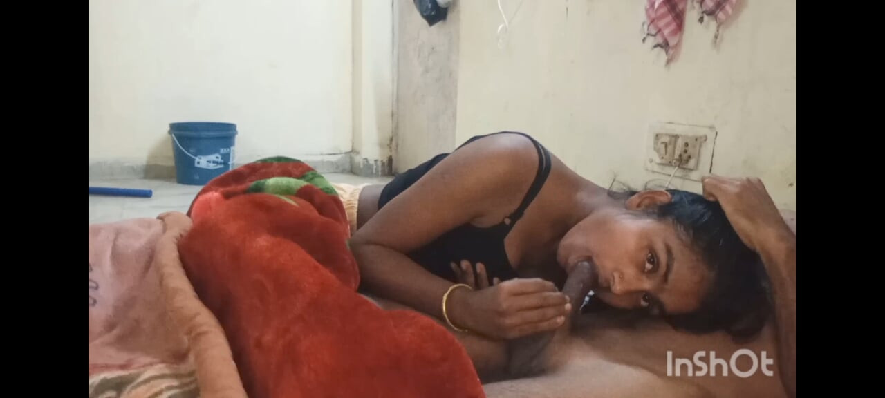 Hot Desi Couple Enjoying Intimate Moments in Bedroom