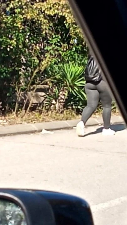 Big ass - booty in thong
