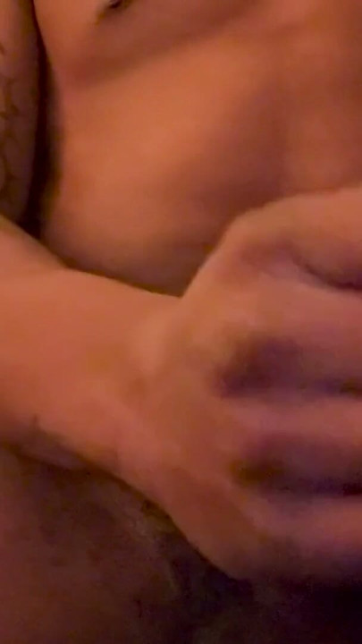 jerking my bbc while watching porn | Clip 1