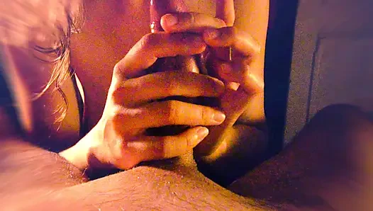 Самый удивительный чувственный минет в замедленной съемке