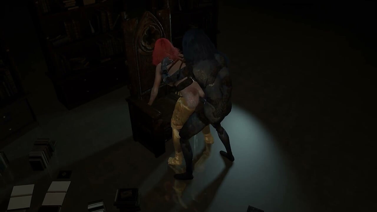 Malenia Is Fucked Standing by Ranni the Witch with a Big Cock