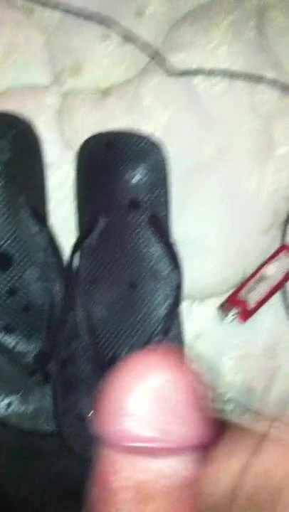 Flip Flops from girl next door cummed on