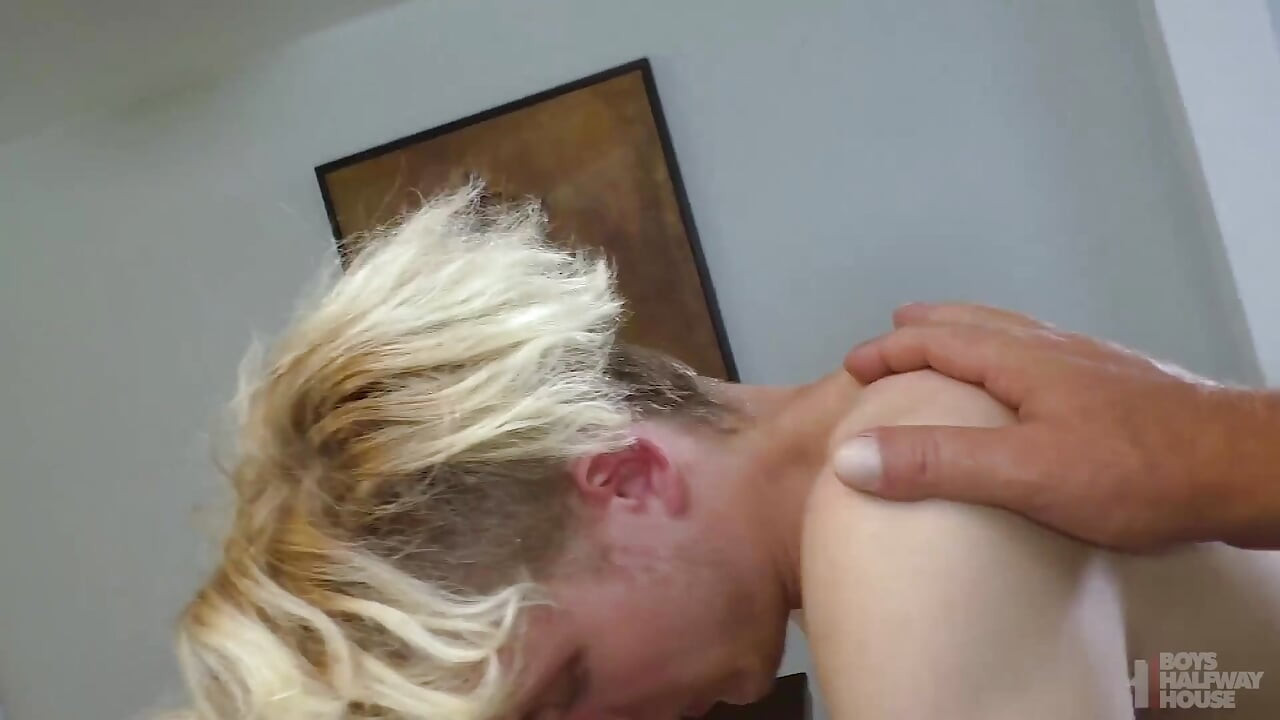 Butt-ravaged Teen Swallows 1st Load