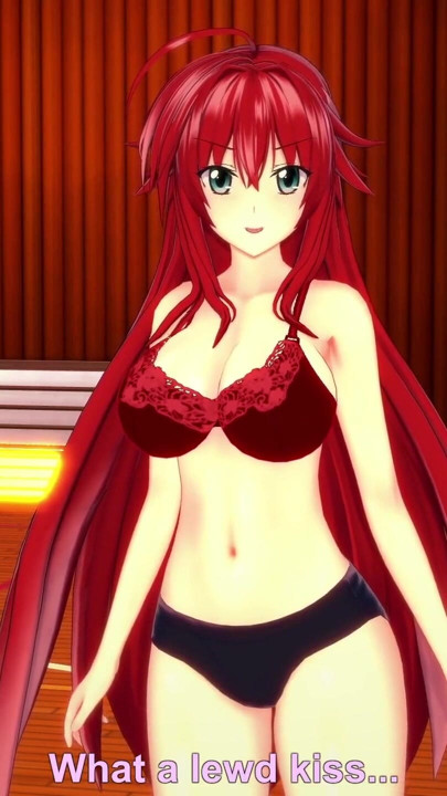 Rias Gremory Seduces me and invite me to fuck in the gym - DXD NTR Madness Series | Clip 1