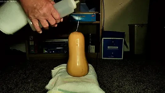 Butternut squash up my ass