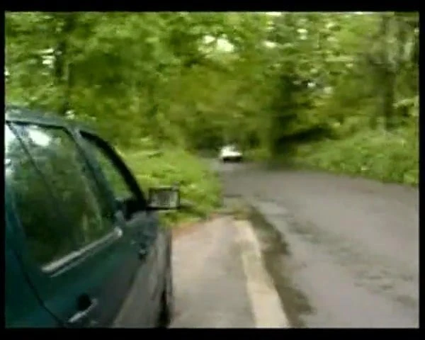 Pissing from car