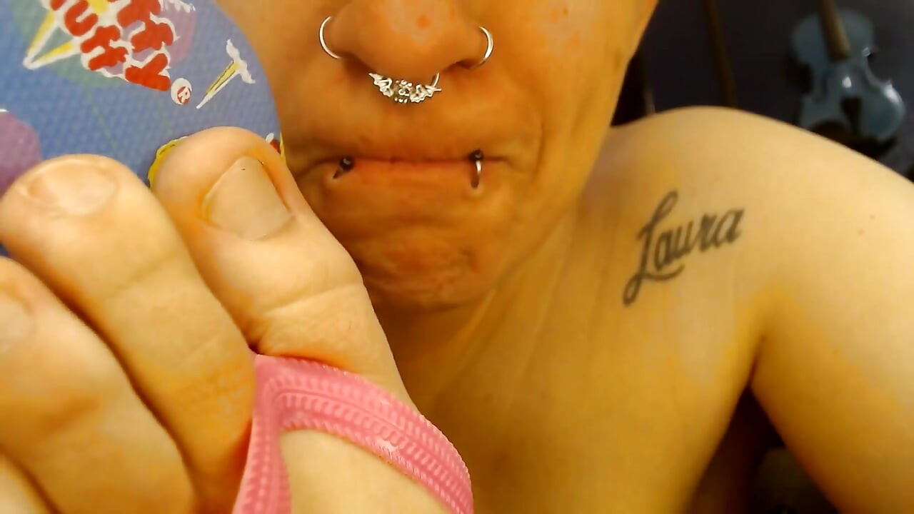 Farting All Over Her Lover Face Tits Toes Sniffing