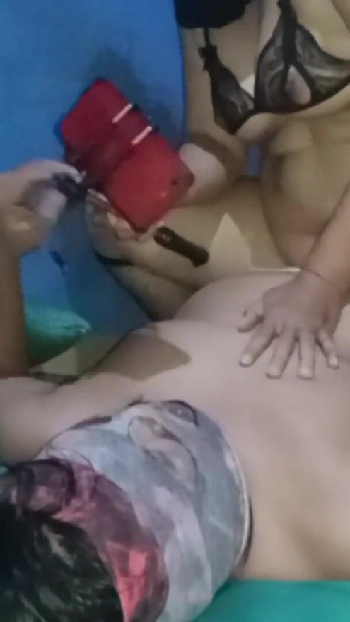 Last part licking and fucking milf with gstring pussy until squirt | Clip 1