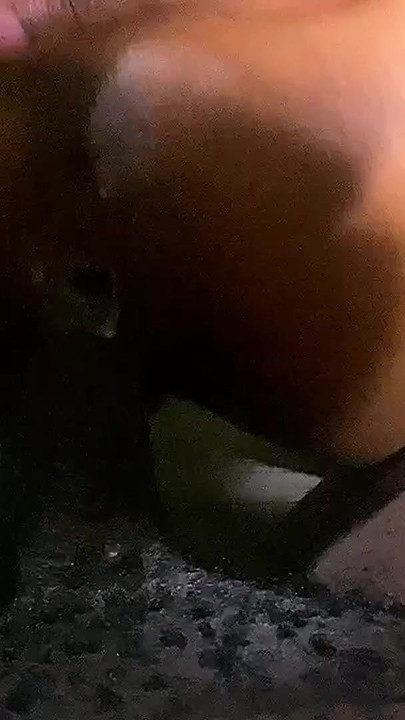 Nezapomenutelný okamžik z "Ebony Ougar Chtěl jsem dnes zkusit anál"