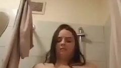 Big bbw shower tits